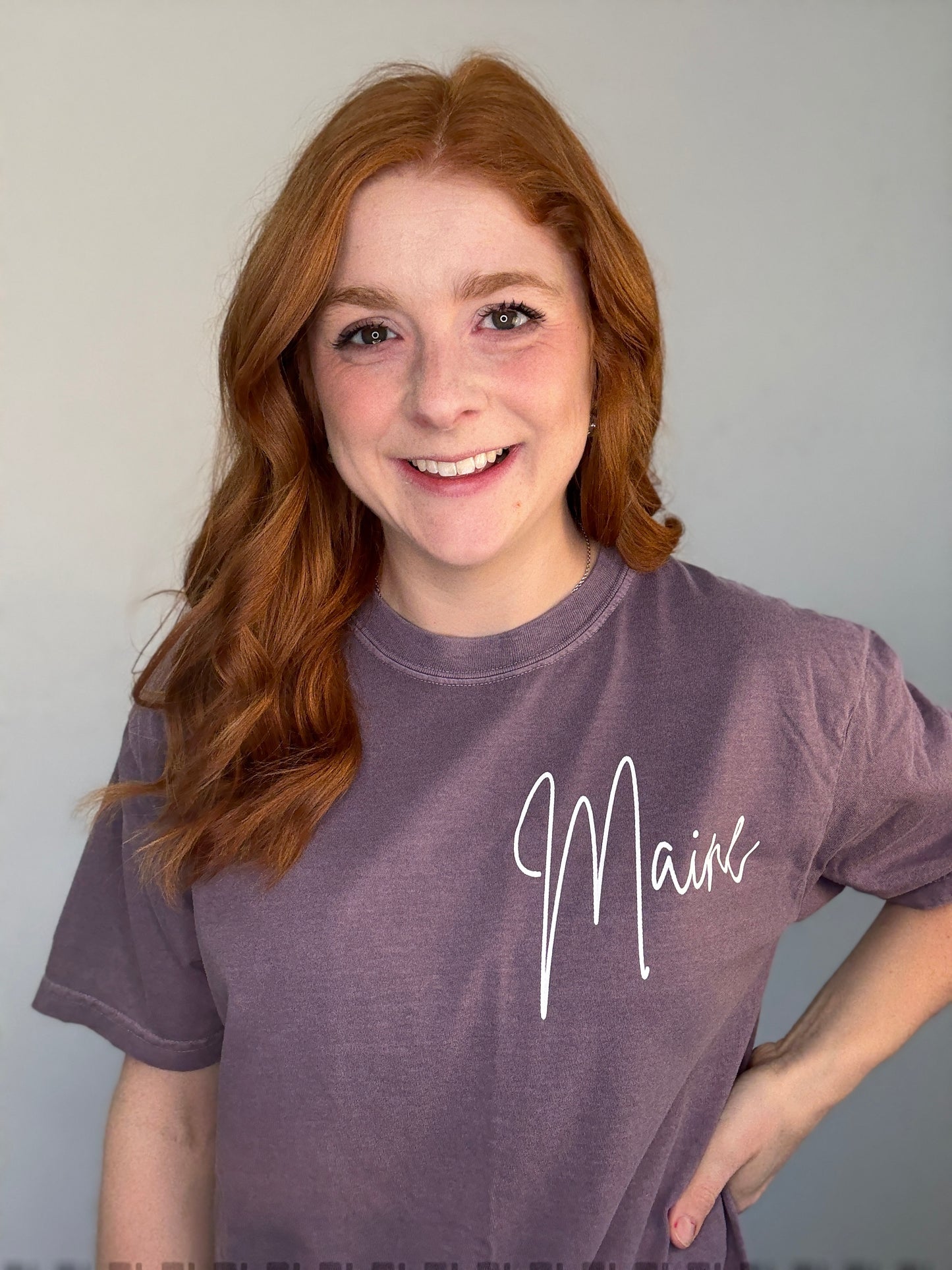 Simple Maine Tee