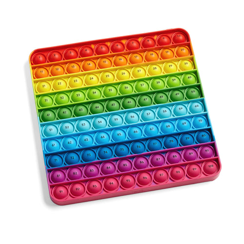 Hundred Board Pop Fidget — Math & Fine Motor