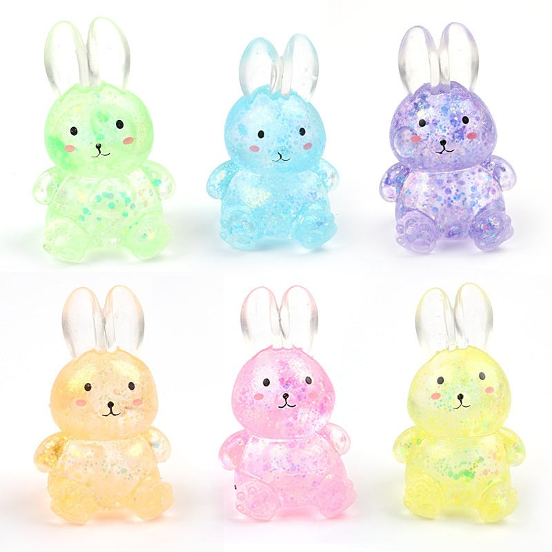 Stress Relief Fidget Cute Rabbit Squishy - Travel Friendly