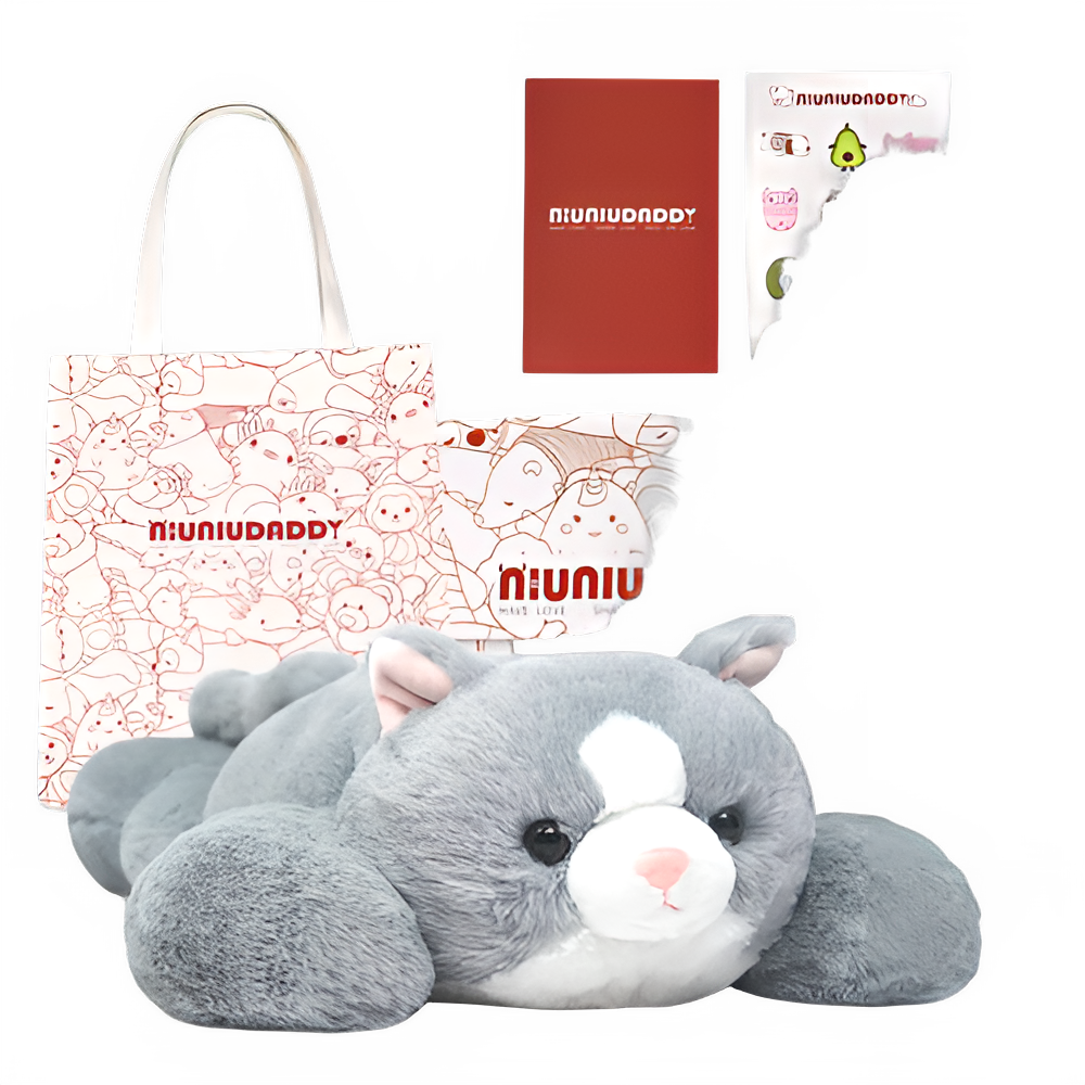 Weighted comfort cat plush