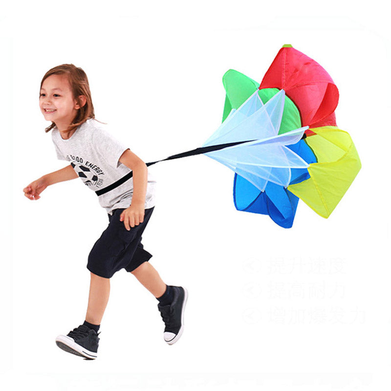 Children's Resistance Fun Run Training Parachute Wind Resistance