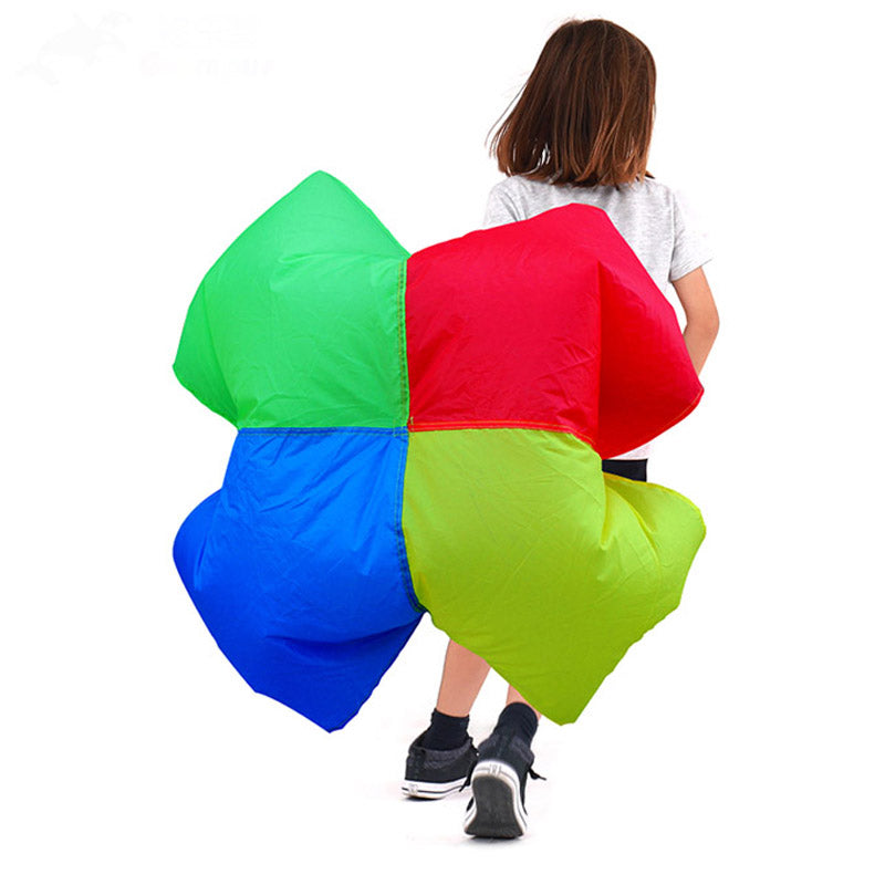 Children's Resistance Fun Run Training Parachute Wind Resistance
