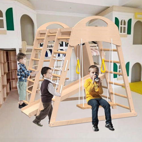 7-in-1 Indoor Jungle Gym for Kids, Ages 2–6