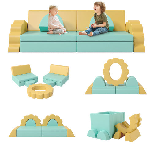 Foam Crash & Climb Couch — OT-Recommended 10-Piece Modular Set for Heavy Work & Deep Pressure