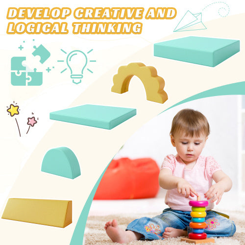 Foam Crash & Climb Couch — OT-Recommended 10-Piece Modular Set for Heavy Work & Deep Pressure