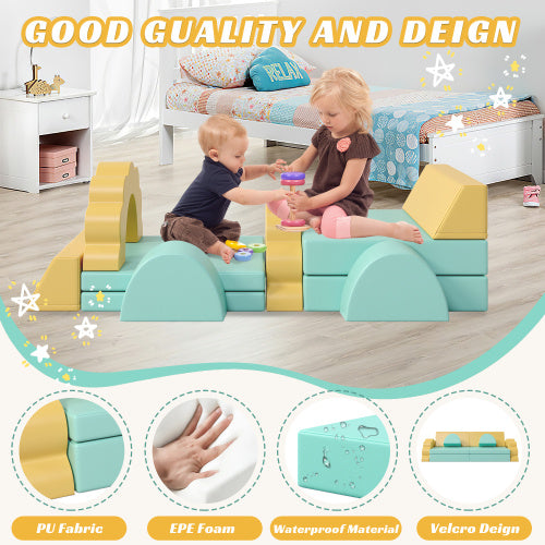 Foam Crash & Climb Couch — OT-Recommended 10-Piece Modular Set for Heavy Work & Deep Pressure