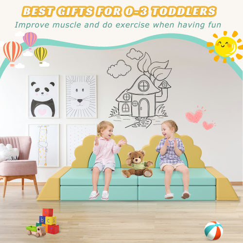Foam Crash & Climb Couch — OT-Recommended 10-Piece Modular Set for Heavy Work & Deep Pressure