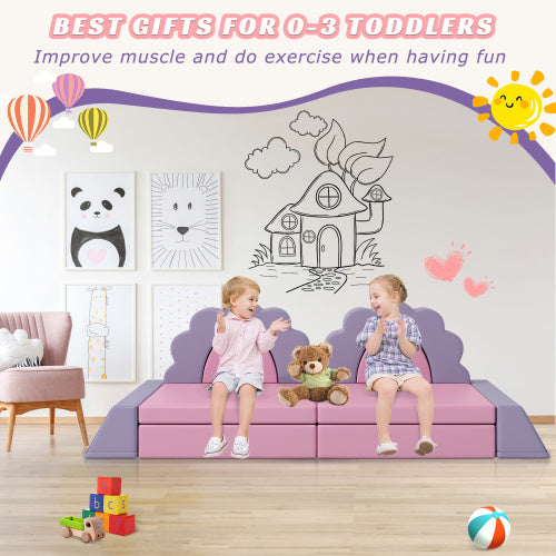 Foam Crash & Climb Couch — OT-Recommended 10-Piece Modular Set for Heavy Work & Deep Pressure