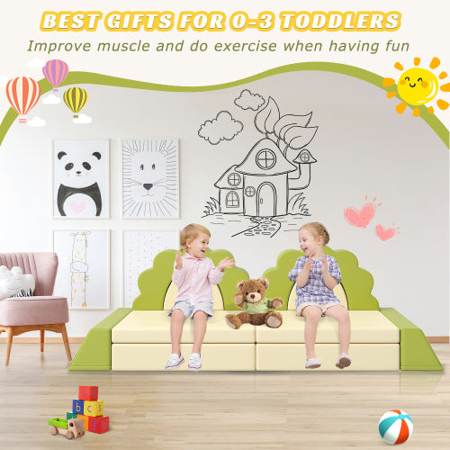 Foam Crash & Climb Couch — OT-Recommended 10-Piece Modular Set for Heavy Work & Deep Pressure