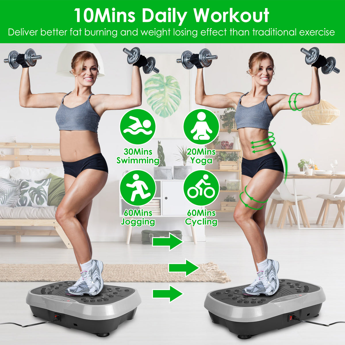 Whole-body sensory vibration platform with remote control — view 5