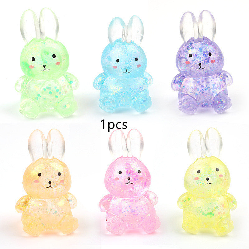 Stress Relief Fidget Cute Rabbit Squishy - Travel Friendly