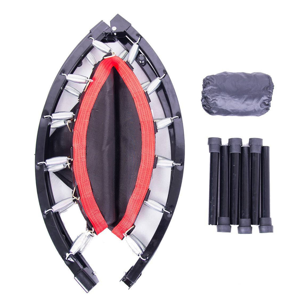 40 Inch Mini Exercise Trampoline-Indoor Fitness Rebounder Trampoline Safety Pad