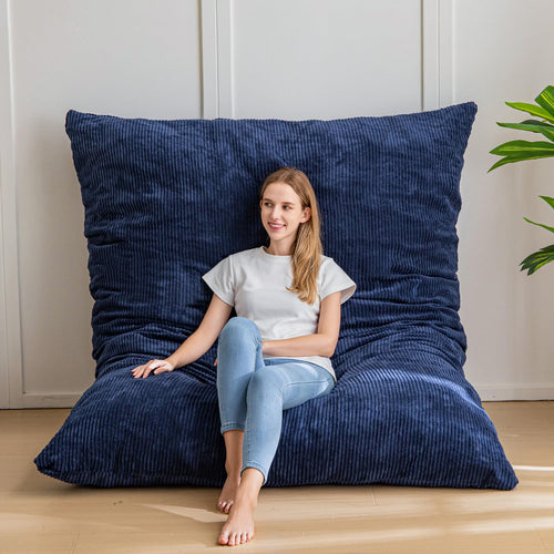 Giant Sensory Bean Bag Chair — 3-in-1 Calming Lounger for Kids