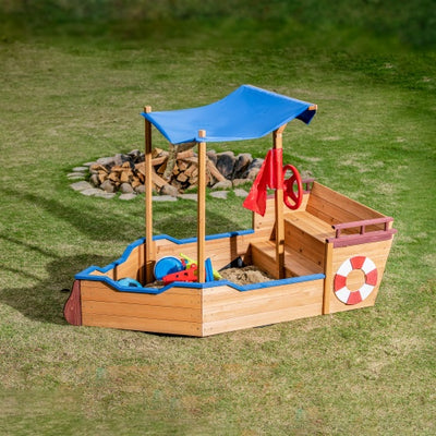 Wooden Sensory Sandbox with Storage Bench — OT-Recommended Tactile Station for Kids with Autism, ADHD & Sensory Needs