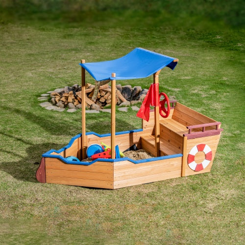 Wooden Sensory Sandbox with Storage Bench — OT-Recommended Tactile Station for Kids with Autism, ADHD & Sensory Needs