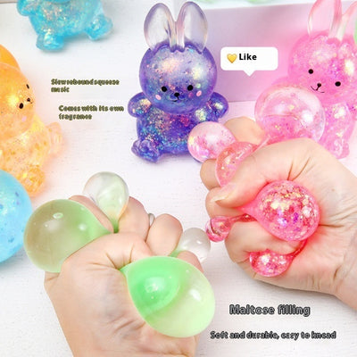 Stress Relief Fidget Cute Rabbit Squishy - Travel Friendly