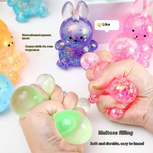 Stress Relief Fidget Cute Rabbit Squishy - Travel Friendly