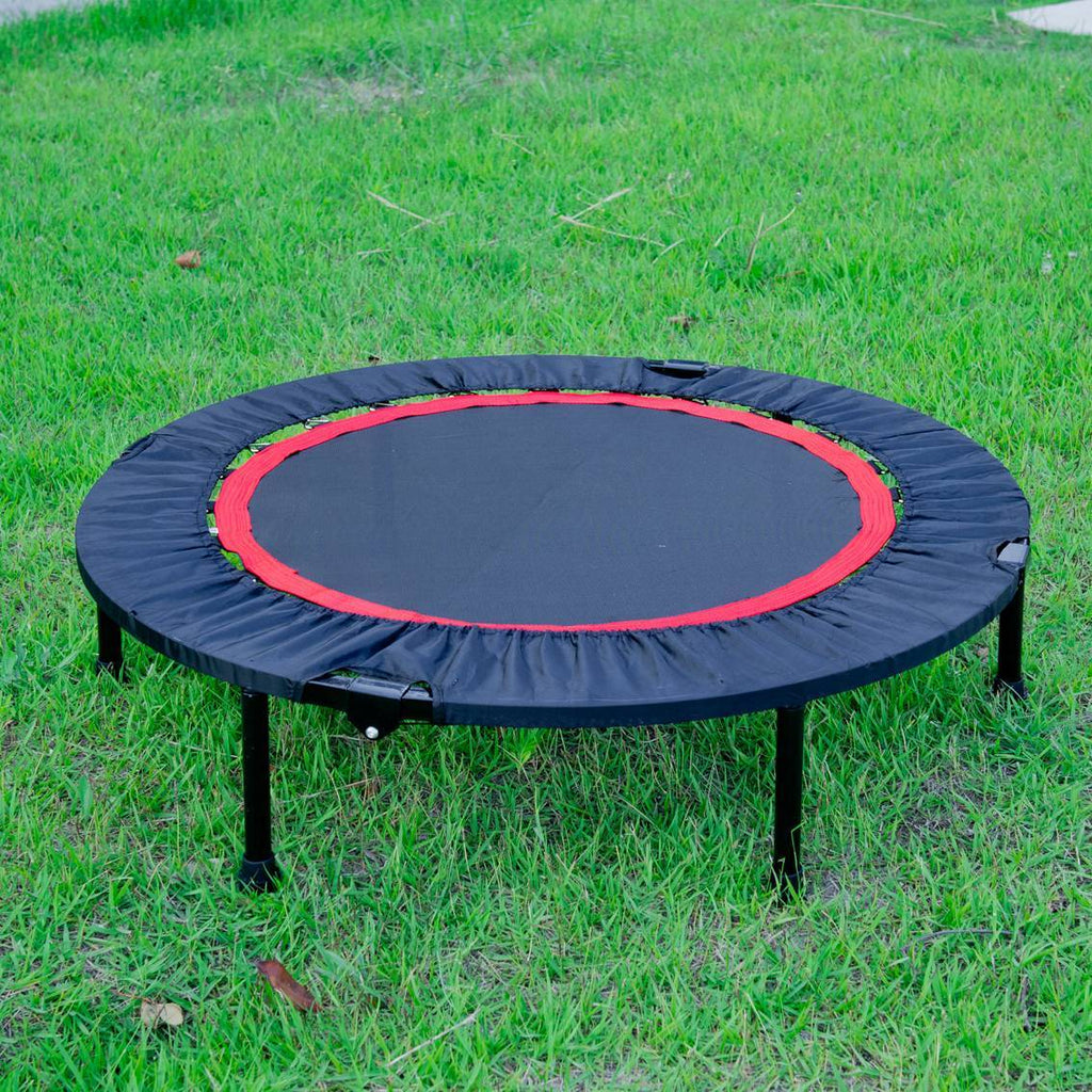 40 Inch Mini Exercise Trampoline-Indoor Fitness Rebounder Trampoline Safety Pad