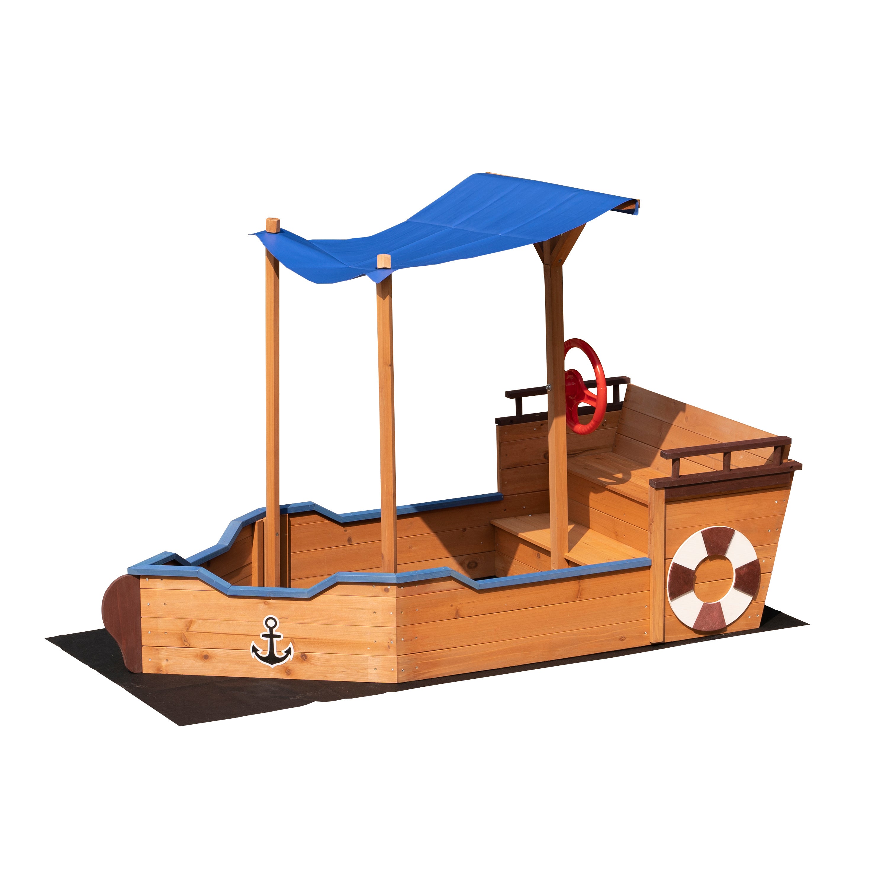 Wooden Sensory Sandbox with Storage Bench — OT-Recommended Tactile Station for Kids with Autism, ADHD & Sensory Needs