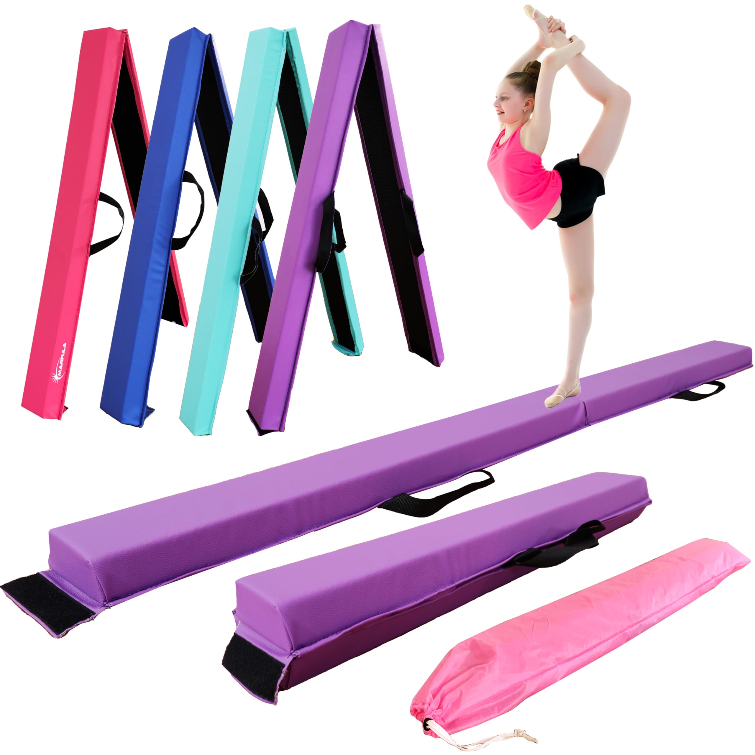 Kids Foldable Balance Beam — Pediatric OT Tool for Balance & Coordination