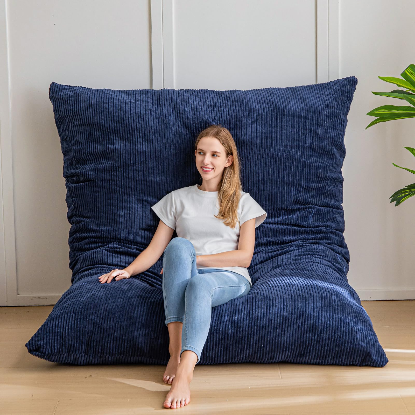 Giant Sensory Bean Bag Chair — 3-in-1 Calming Lounger for Kids