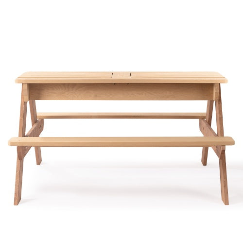 3-in-1 Kids Outdoor Picnic Table — OT-Recommended Outdoor Ritual Anchor for Meals, Art & Screen-Free Family Time