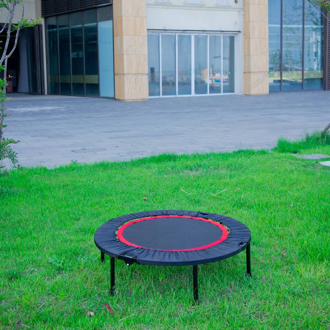 Sensory Mini Trampoline — 40-in Indoor Rebounder for Kids
