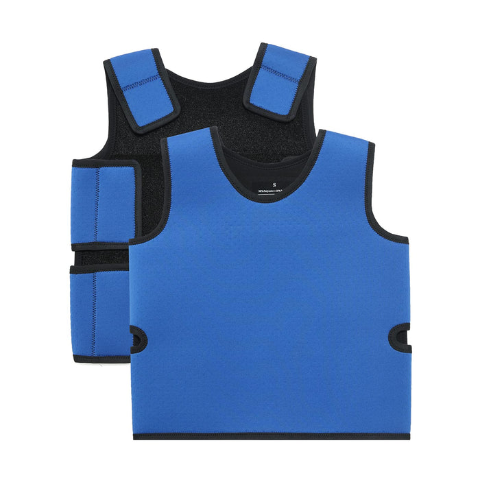 Sensory Compression Vest for Kids — Small, Dark Blue