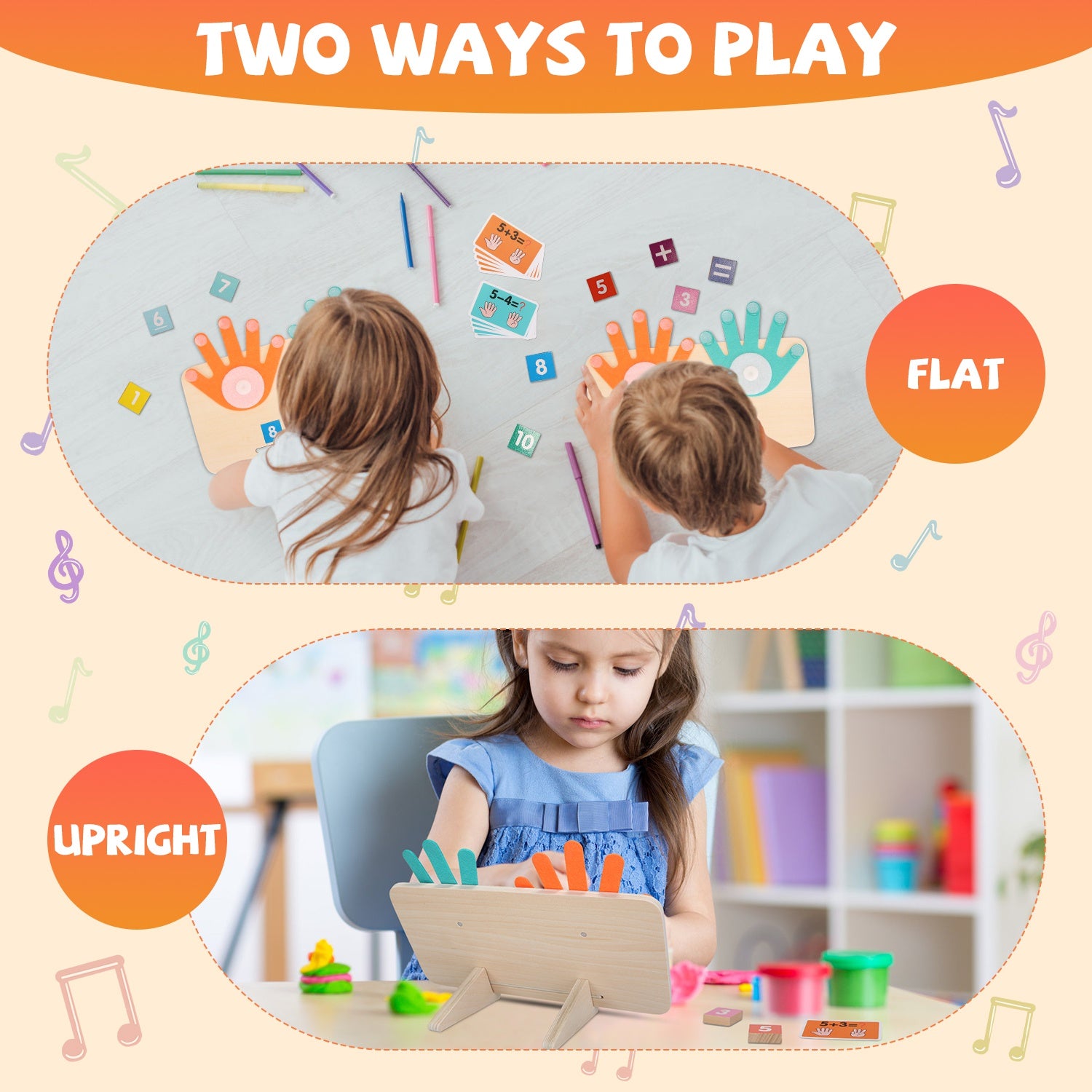 Talking Flash Cards And Finger Counting Math Board Interactive Learning Toys For Kids Aged Over 3  Number Alphabet Words Song Learning