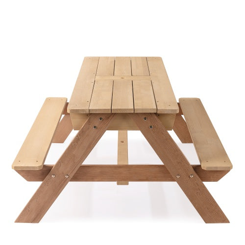3-in-1 Kids Outdoor Picnic Table — OT-Recommended Outdoor Ritual Anchor for Meals, Art & Screen-Free Family Time