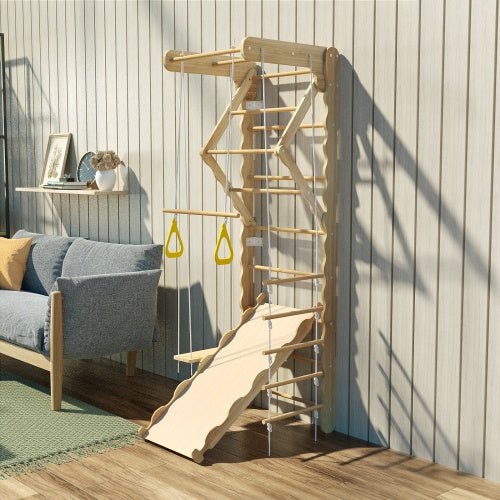 7-in-1 Montessori Indoor Climbing Gym for Kids, Ages 2–6