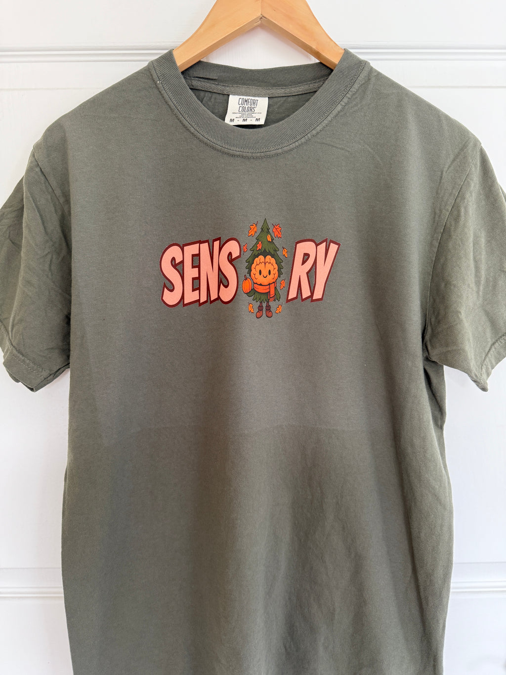 Sensory "Cerebellum Cedar" Adult Crewneck