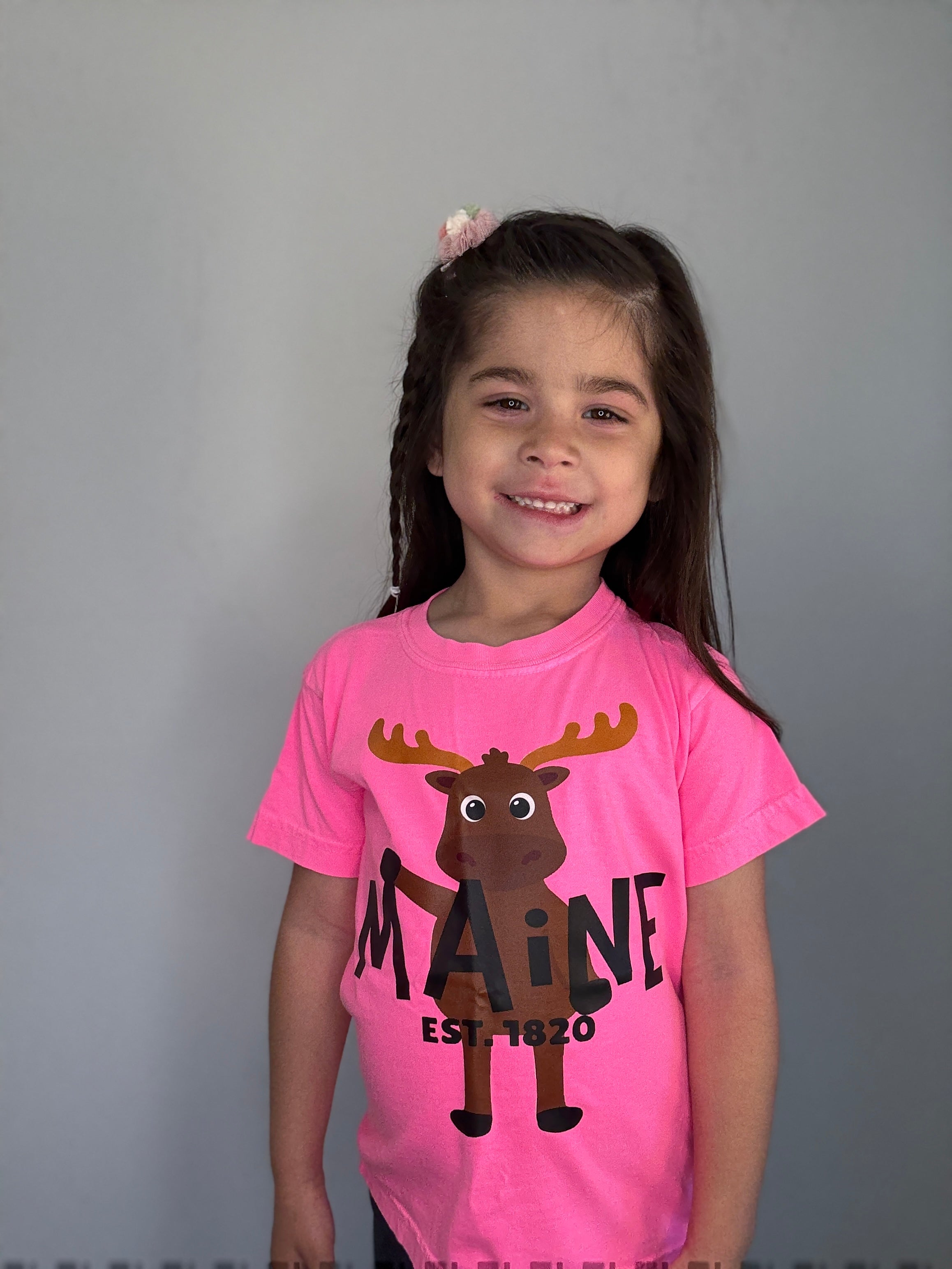 Children's Maine Moose + Black Bear Tee