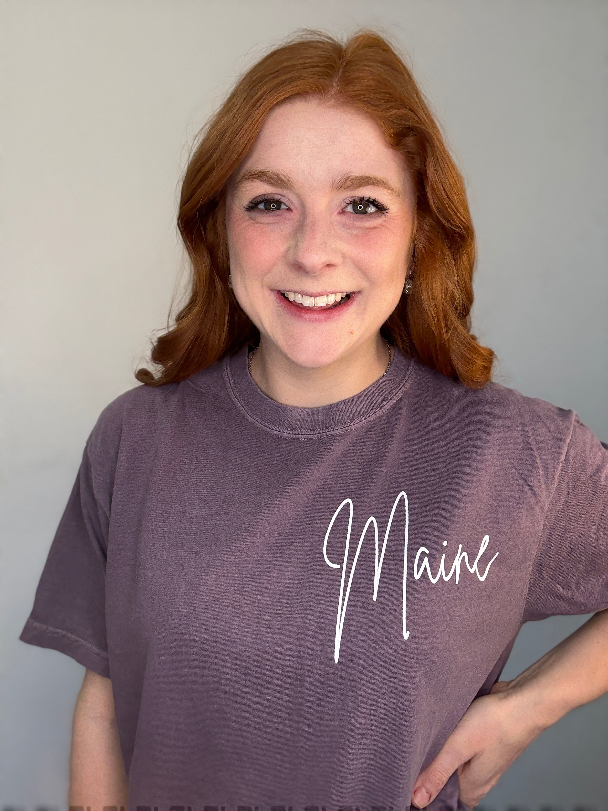 Simple Maine Tee