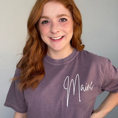 Simple Maine Tee