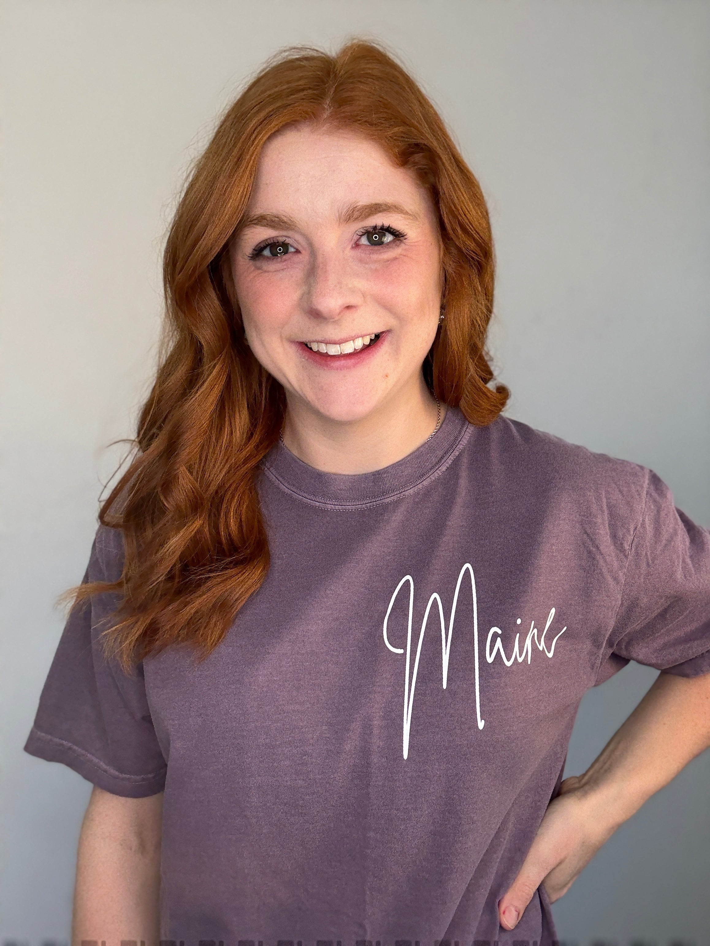 Simple Maine Tee