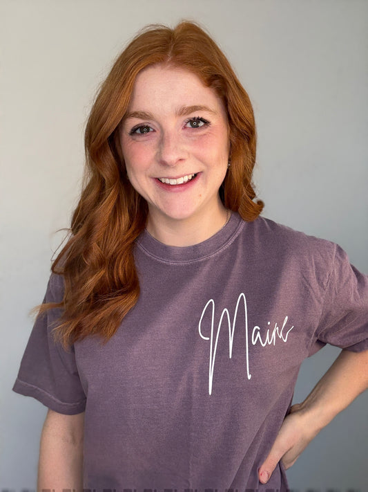 Simple Maine Tee