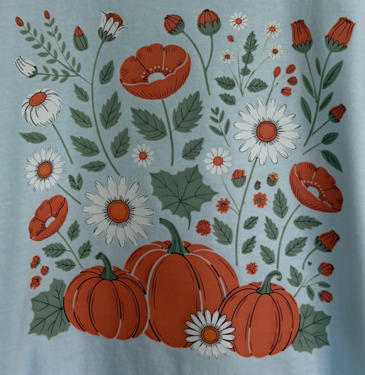 Floral Harvest Crewneck-Youth