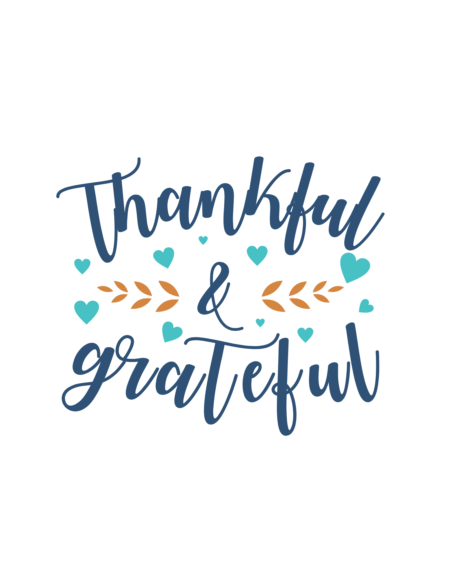 Thankful & Grateful Tee- Youth