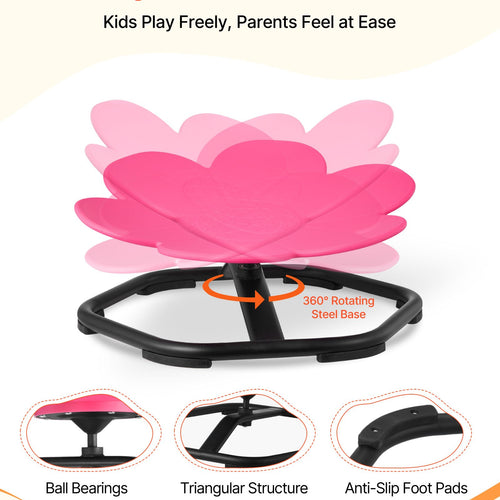 Sensory Therapy Swivel Chair Flower Seat