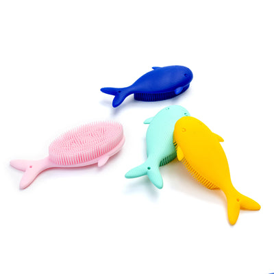 Sensory Brushing Tool for Kids — OT-Recommended Brush for Wilbarger Protocol & Tactile Defensiveness (Whale, Teal)