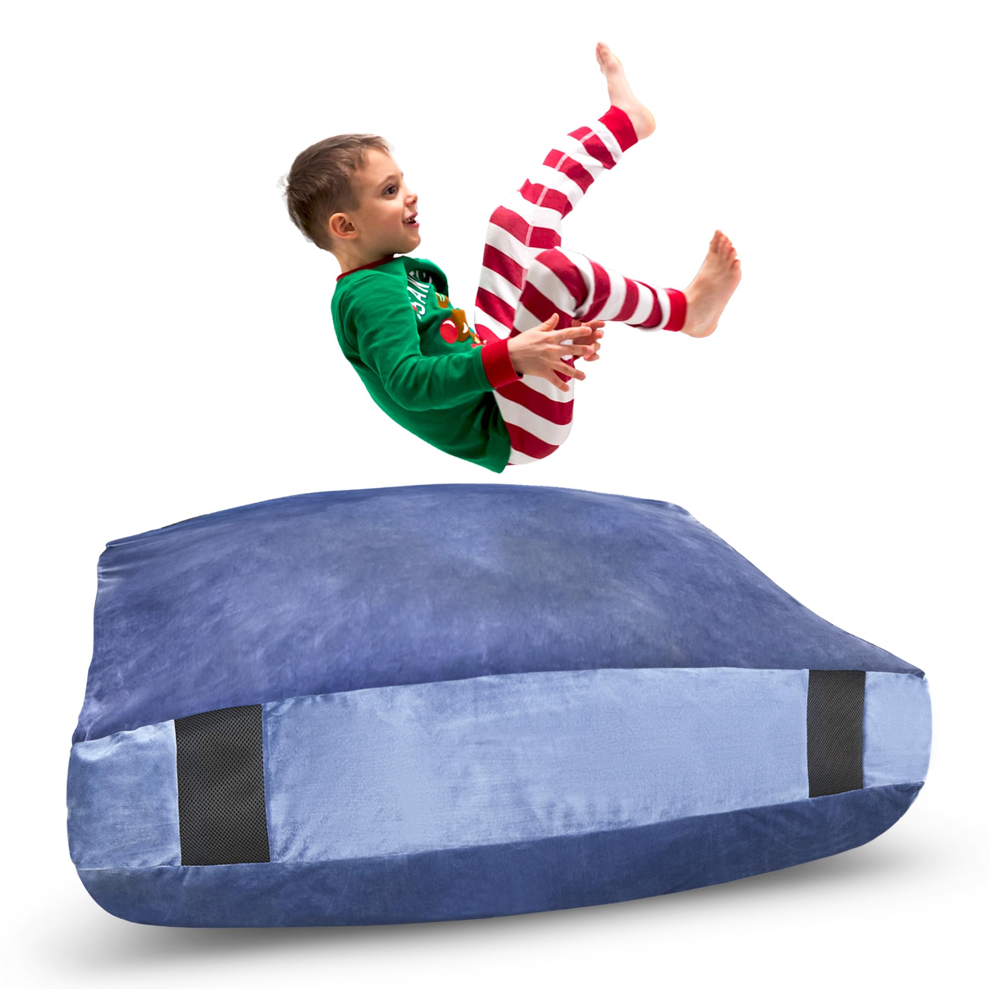 Cheer Collection Crash Pad - Crash Pads for Kids Sensory with Washable Cover - Sensory Room Must Haves - Crash Mat (3 x 4 FT)