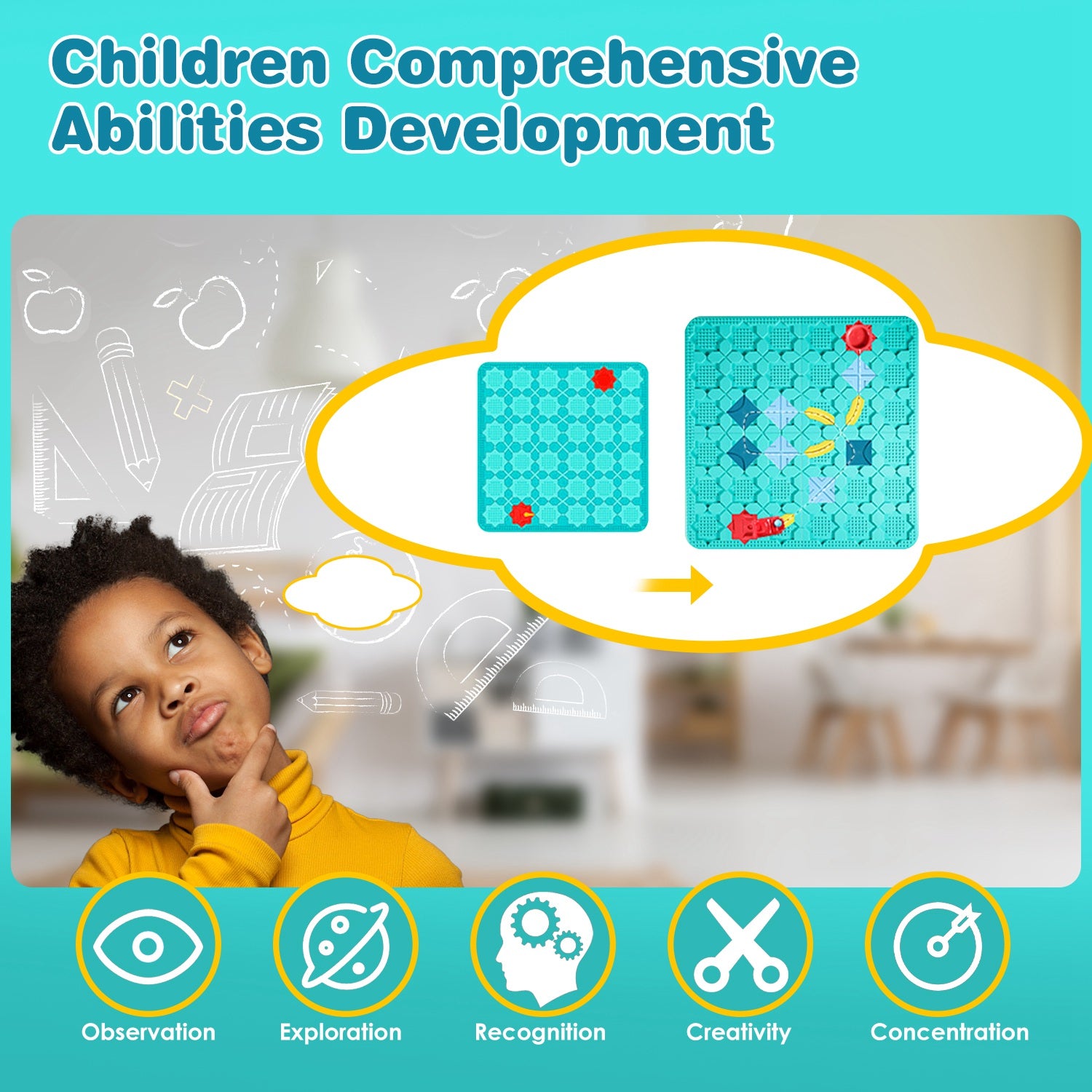 Build-A-Path: Logic Road Puzzle
STEM Problem-Solving Toy for Kids Ages 3–8