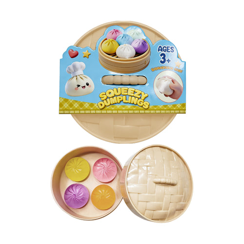 Squeezy Dumplings Sensory Fidget Toy | Tactile Calming Tool for Kids (Ages 3+)